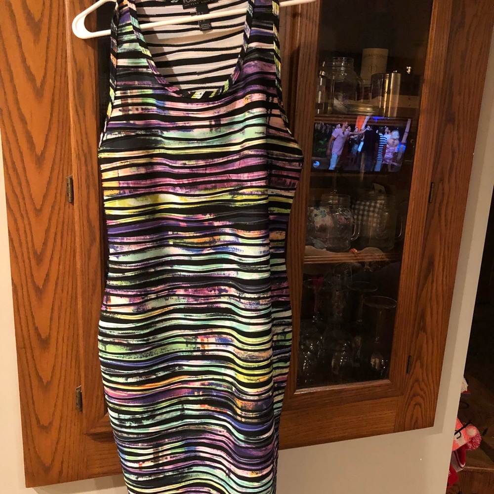 Forever 21+ multi color dress